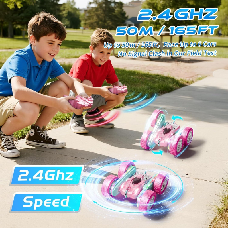 4WD 360° Flip Double-Sided RC Stunt Car