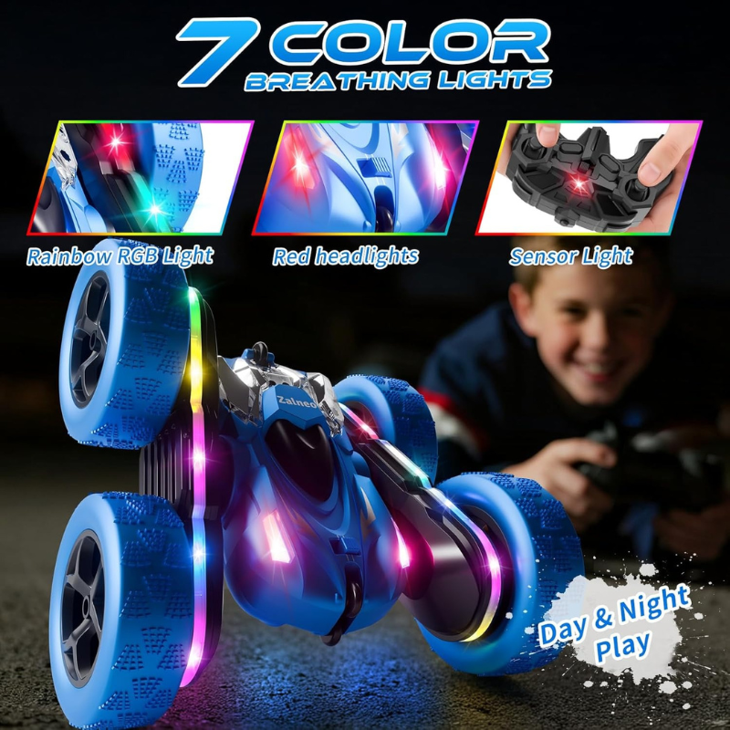 4WD 360° Flip Double-Sided RC Stunt Car