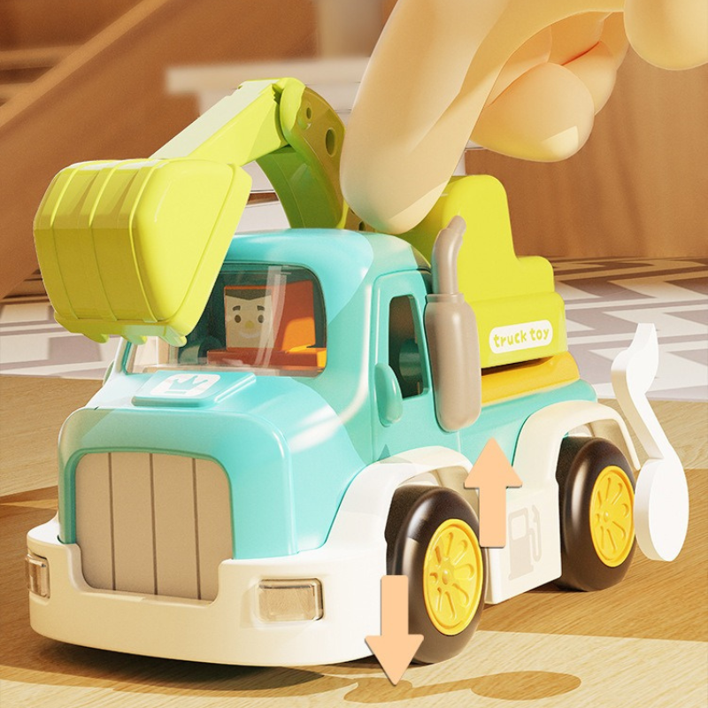 Friction Powered Light & Sound Toy Cars
