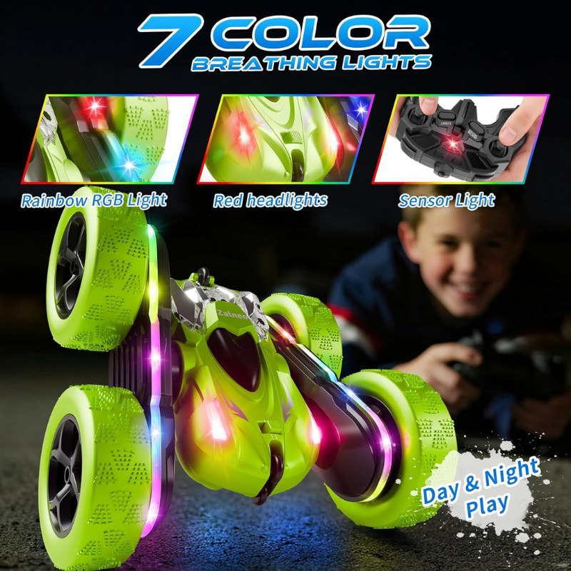 4WD 360° Flip Double-Sided RC Stunt Car
