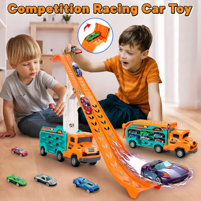 Carrier Truck Transport Car Toys for Kids 3-8
