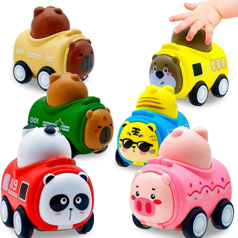 Push Go Animal Infant Playing Vehicle