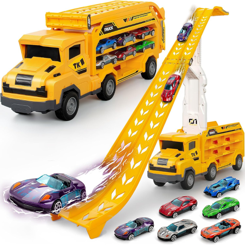 Carrier Truck Transport Car Toys for Kids 3-8