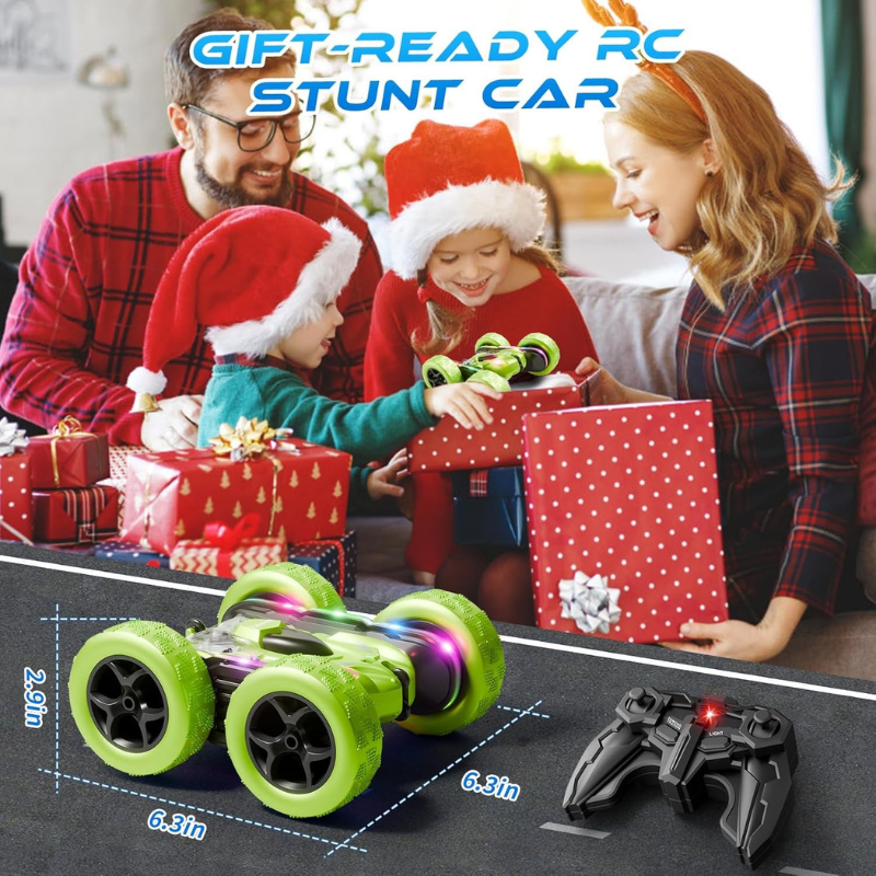 4WD 360° Flip Double-Sided RC Stunt Car