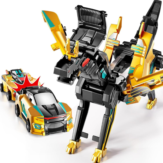 Magnet Transforming Dinosaur Car Toy