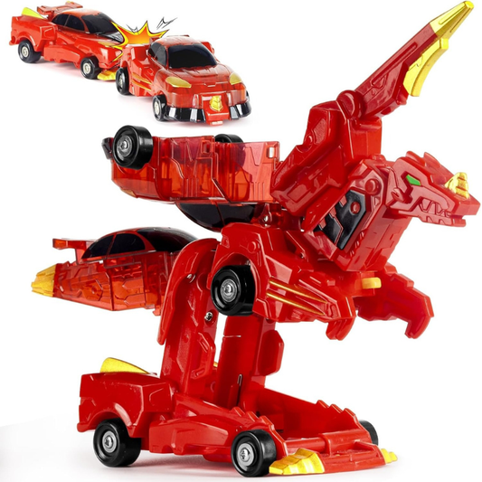 Collision Transforming Dinosaur Car Toy