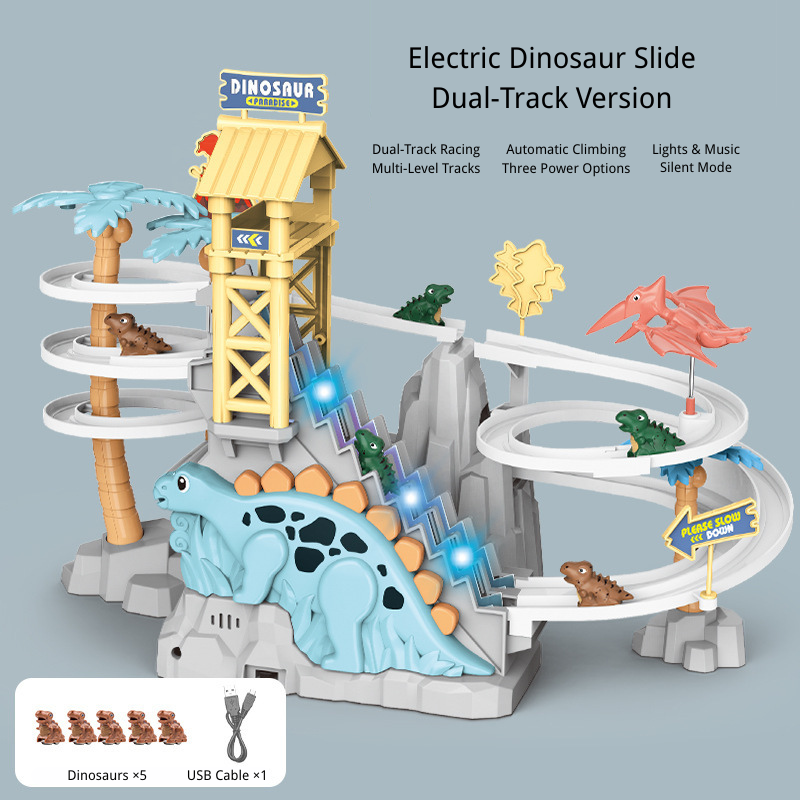 Dinosaur Climbing Stairs Toy