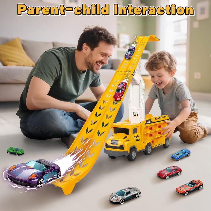 Carrier Truck Transport Car Toys for Kids 3-8