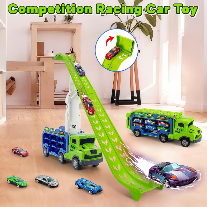 Carrier Truck Transport Car Toys for Kids 3-8