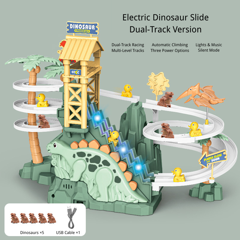 Dinosaur Climbing Stairs Toy