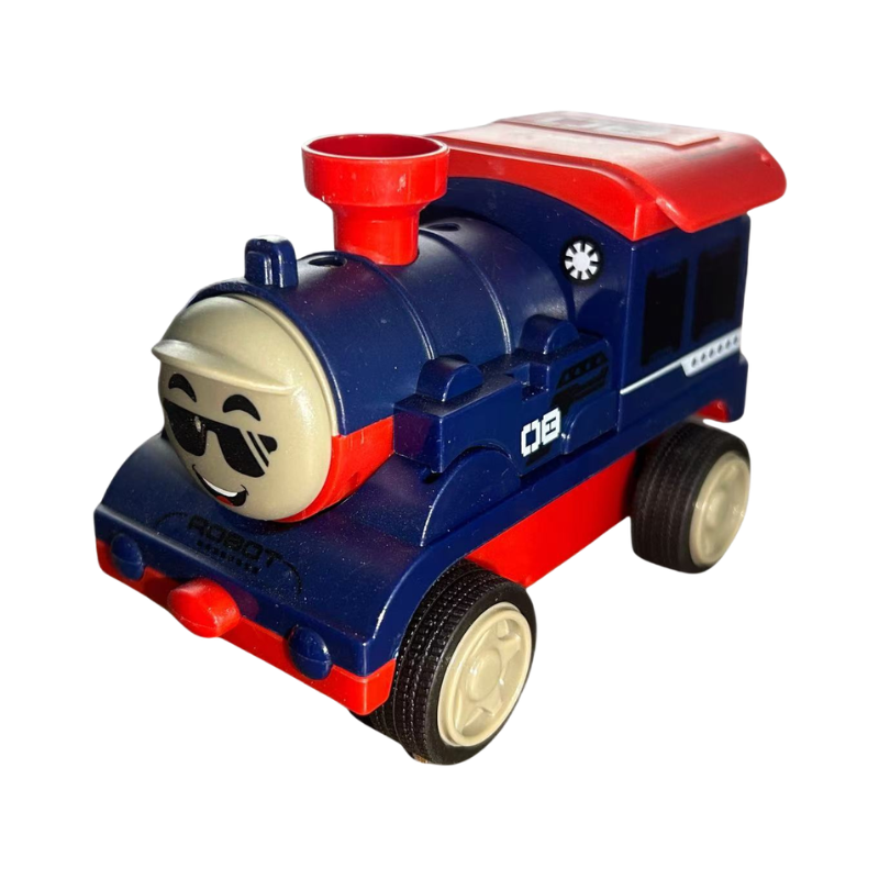 Friction Powered Stunt Car – Push and Go Toy