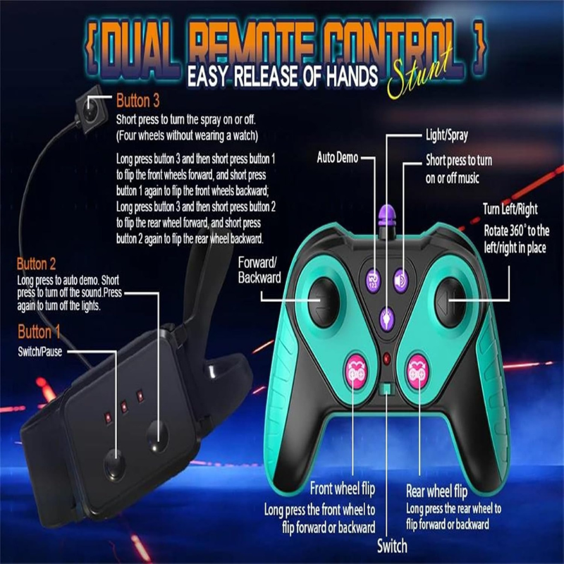 2.4G Gesture Sensing Remote Control Car for Boys