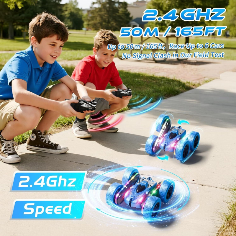 4WD 360° Flip Double-Sided RC Stunt Car