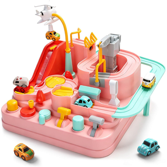Car Race Track for Kids Ages 3-6