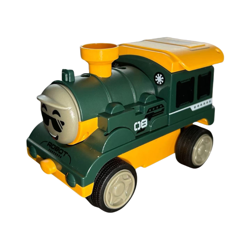 Friction Powered Stunt Car – Push and Go Toy