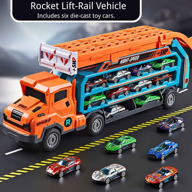 Carrier Truck Transport Car Toys for Kids 3-8