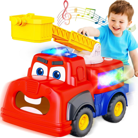 Interactive Talking Fire Truck Toy