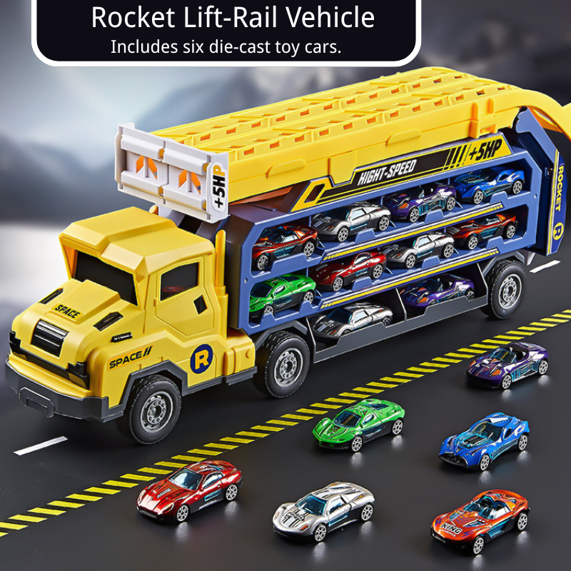 Carrier Truck Transport Car Toys for Kids 3-8