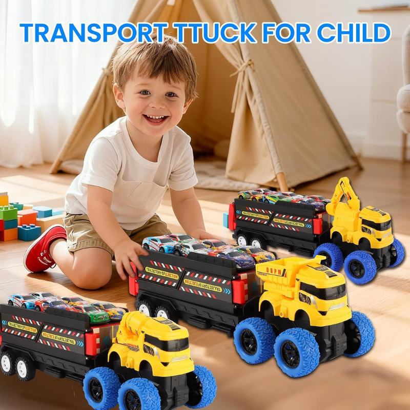 Cement Tank Truck Racer for Boys Ages 3-6