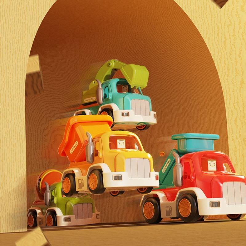 Friction Powered Light & Sound Toy Cars