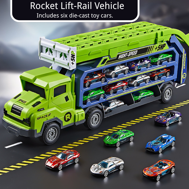 Carrier Truck Transport Car Toys for Kids 3-8