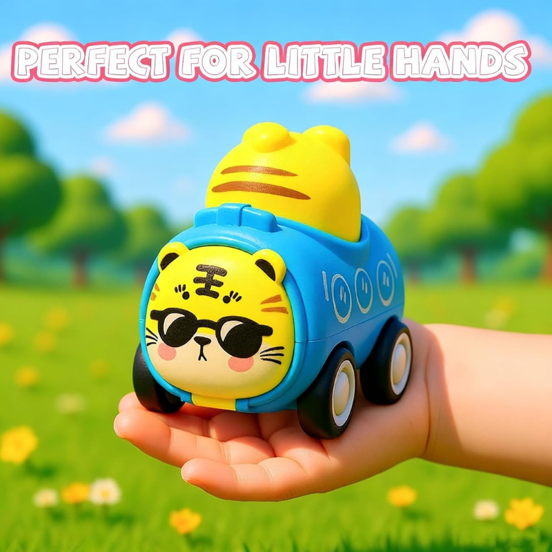 Push Go Animal Infant Playing Vehicle