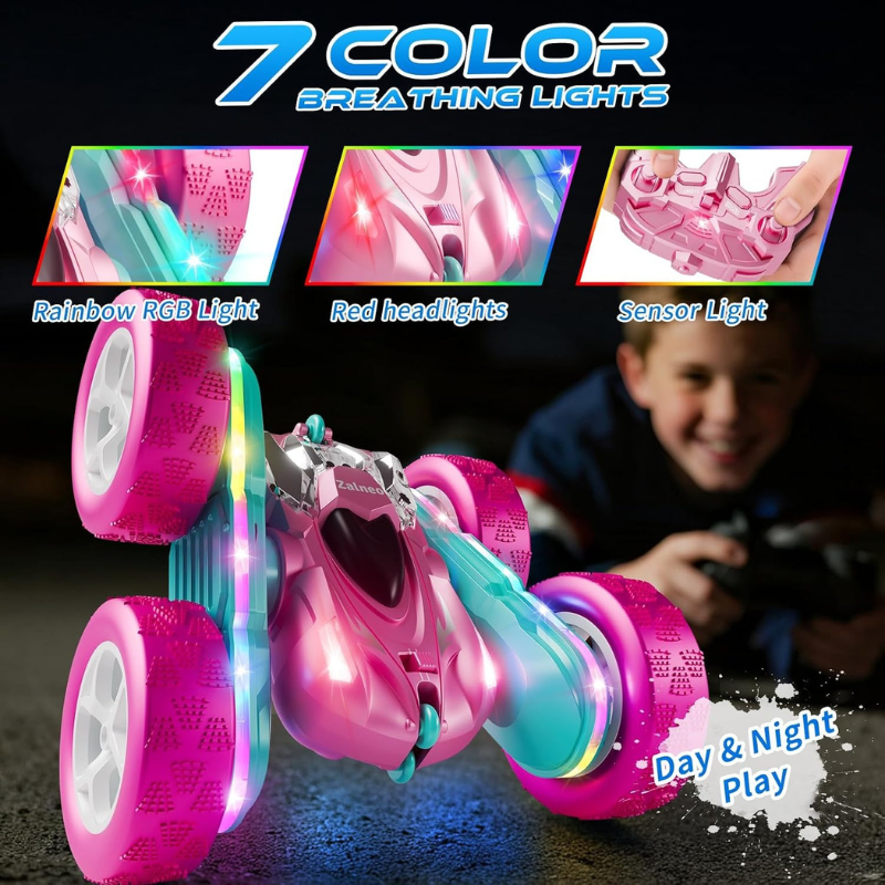 4WD 360° Flip Double-Sided RC Stunt Car