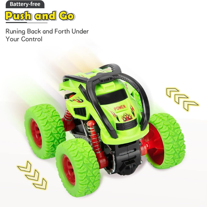 Monster Truck Flip Stunt Car Toy for Boys