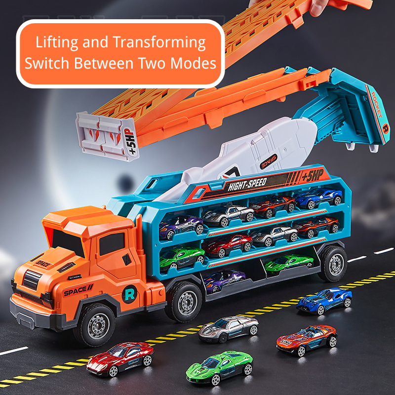 Carrier Truck Transport Car Toys for Kids 3-8