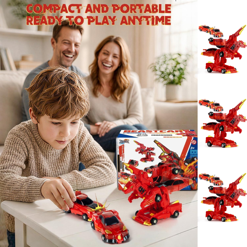 Collision Transforming Dinosaur Car Toy