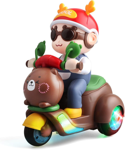 360° Rotating Stunt Trike Toy for Toddlers