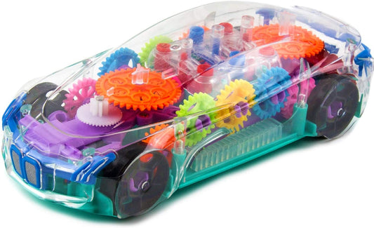 Light Up Transparent Car Toy