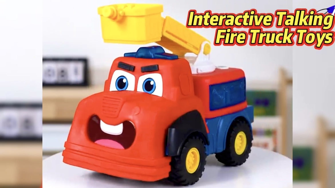 Interactive Talking Fire Truck Toy