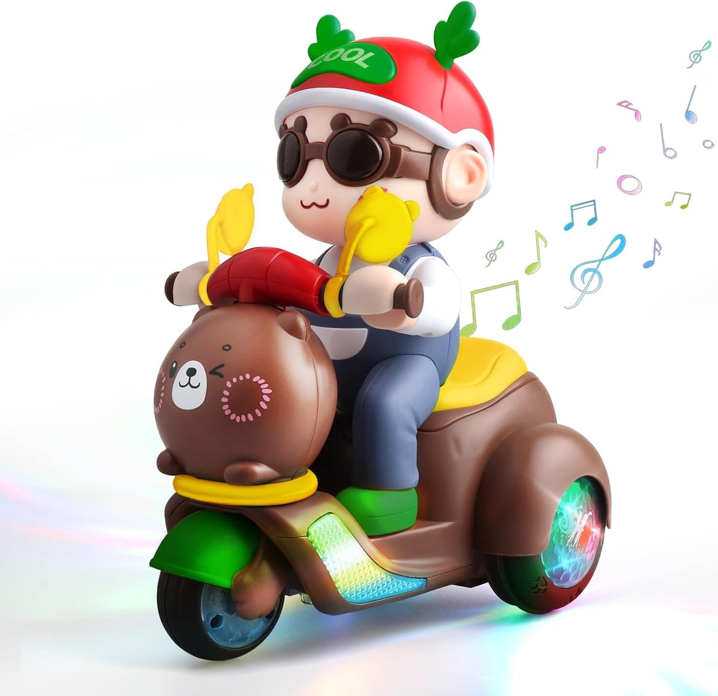 360° Rotating Stunt Trike Toy for Toddlers