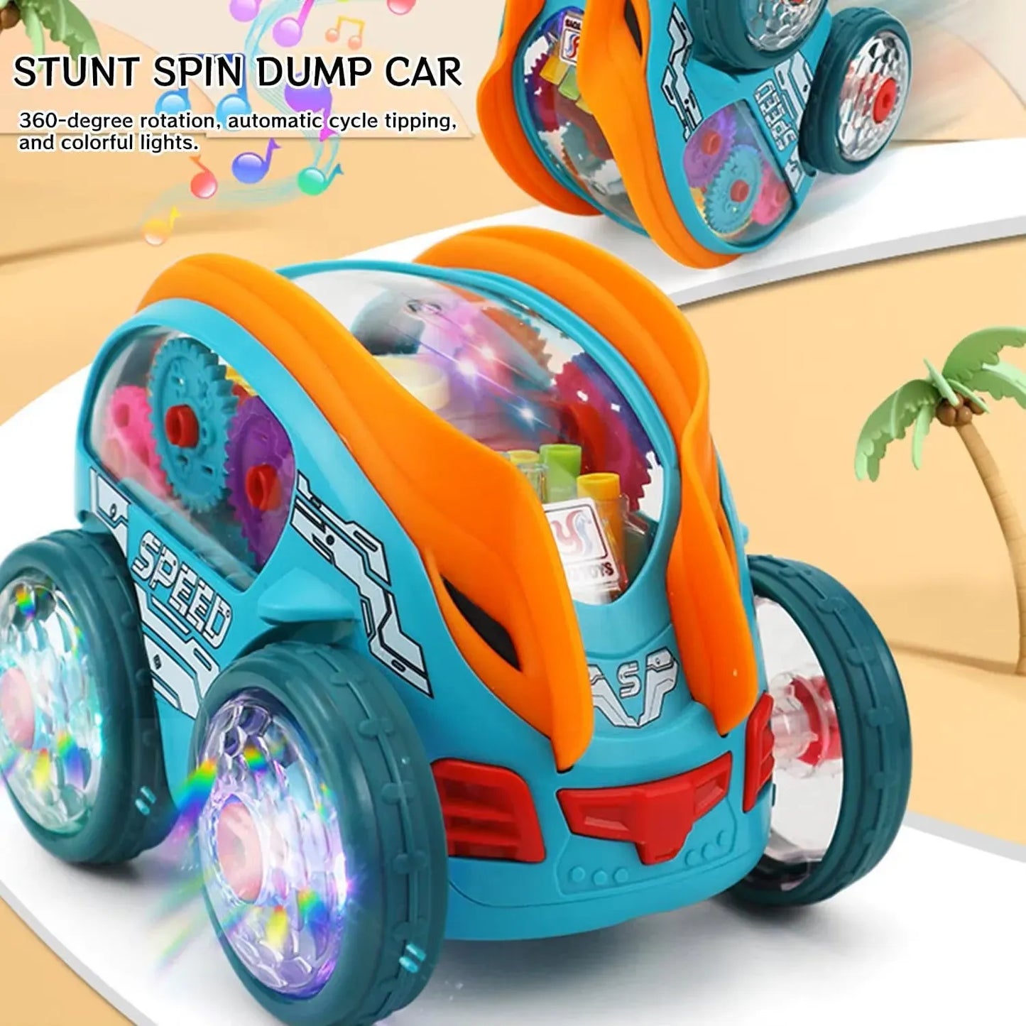 Speedlite Light & Sound Toy Car